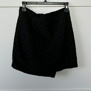 Navy lace Madewell miniskirt